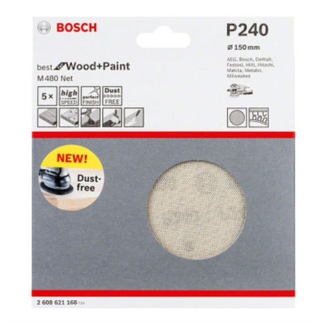 BOSCH Mesh Sandpaper (6") P240 2608621168
