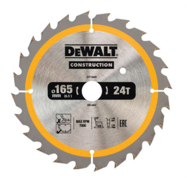 DEWALT Circular Saw Blade, Woodworking 6" DT1949-KR
