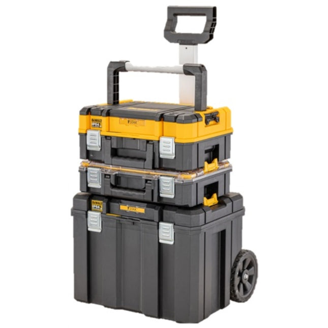 DEWALT TSTAK IP54 3-in-1 Set (Tool Box II + Parts Box + Mobile) DWST83411-1