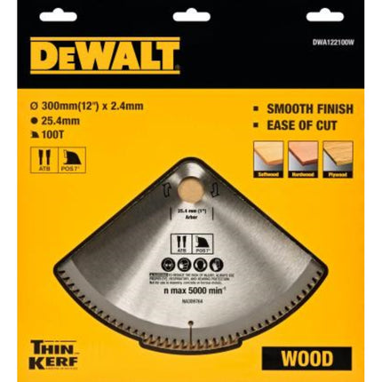 DEWALT Circular Saw Blade (Wood) 12" 100T DWA122100W