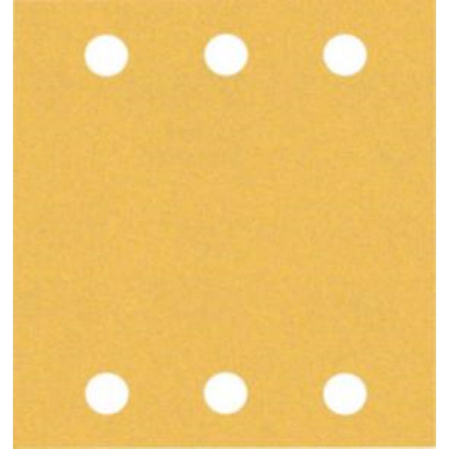 BOSCH Square Sanding Paper 115*140 (40, 60, 80, 120, 180, 2 Sheets Each) 2608901113
