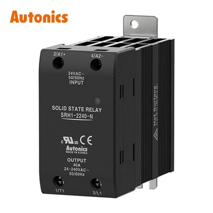 AUTONICS Solid State Relay (SSR), Voltage Input Type, Single-Phase SRH1-2240