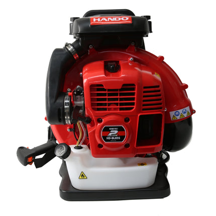 HANDO Engine Blower (Backpack), 2-Cycle HD-BL85S 75.6cc 11kg(pipe excluded; incl. pipe approx.13kg) 3.7kw 29㎥/min 1740㎥/h(air volume) 96.2m/sec(wind speed)