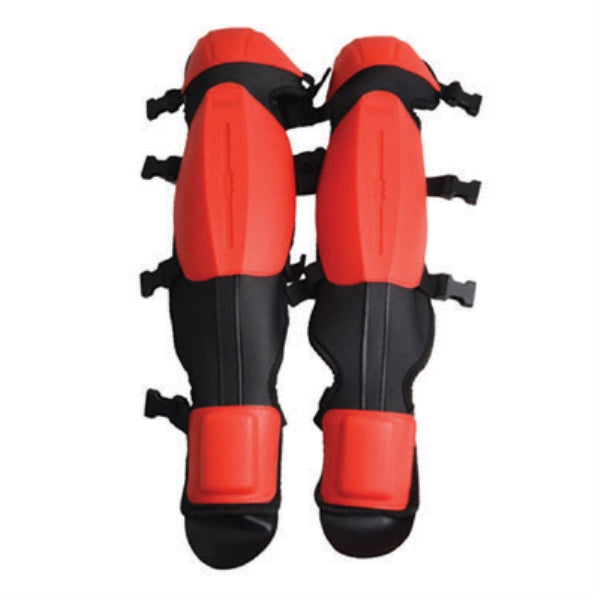 HANDO Knee Guards HD-KG premium red instep guard, knee/shin/instep integrated type
