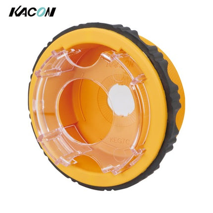 KACON Control Switch Accessory, Switch Dual Protective Guard, for Ø30, Yellow KEG-73C