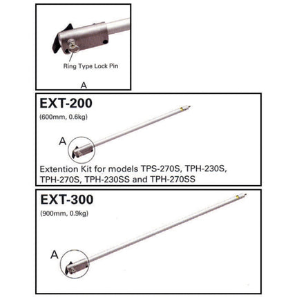 TANAKA Pole Saw / Hedge Trimmer Extension Pole Attachment EXT-300
