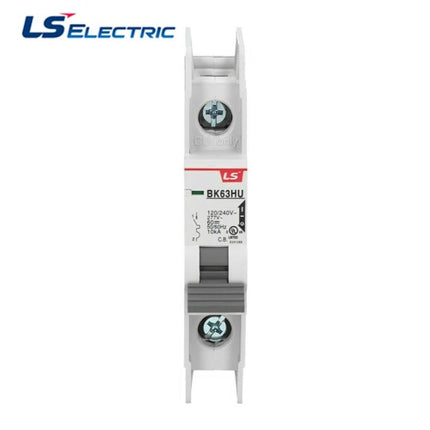 LS ELECTRIC Miniature Circuit Breaker (MCB), UL Listed, BK63HU, 1P, 4A, 10kA, UL 7.5Ii