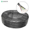 SANGJIN CABLE Insulated Cord, 300/500V, KS IEC 60227-5, 100 m Roll, Black, VCTF 4C (4-Core) 1.0SQ