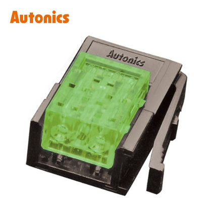 AUTONICS Sensor Connector, Wire-Mount Plug Socket, Light Green (Pack of 50) CNE-P03-YG