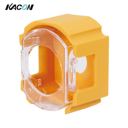 KACON Control Switch Accessory, Switch Dual Protective Guard, for Ø22, Yellow KEG-12C