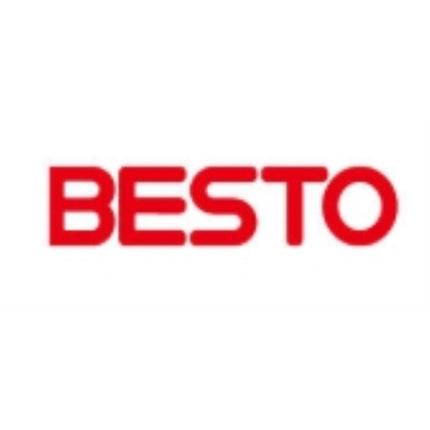 BESTO Multipurpose 2-Tier Serving Cart, Black LM3640SBT MIR 820*510*977/load capacity:80kg/tier spacing 572