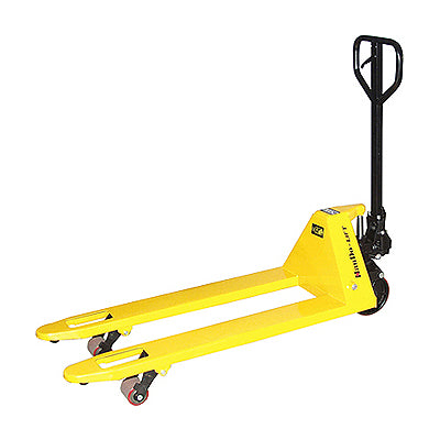 HANDO Hand Pallet Truck M-TX25L-N nylon wheel,2.5TON,outer width685mm,fork length1,220mm,min height 75mm