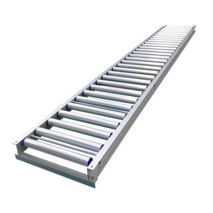 HANDO Roller Conveyor, All-Aluminum / Ladder Conveyor DRLA-4025(100 ALL aluminum / length 2.5M / roller pitch 100mm / weight 18kg