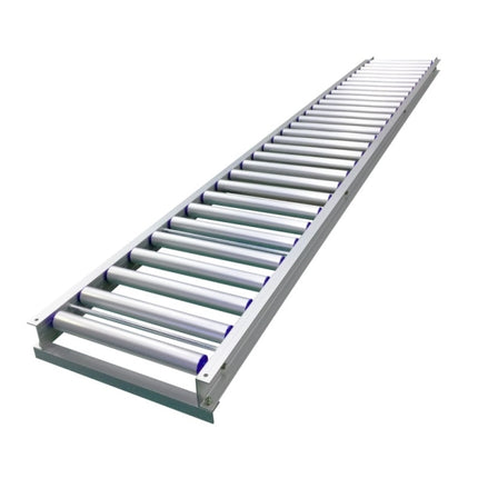 HANDO Roller Conveyor, All-Aluminum / Ladder Conveyor DRLA-4025(50 ALL aluminum / length 2.5M / roller pitch 50mm / weight 27kg