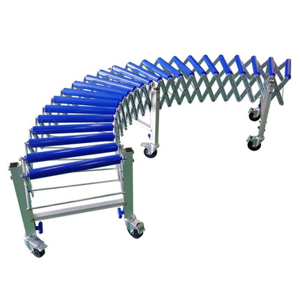 HANDO Flexible Expandable Conveyor, Standard, Economy DFC-4035 height(mm) : standard(S) 600~900, low(L) 450~600, high(H) 900~1500 / weight 41kg / ABSroller, low and high versions available