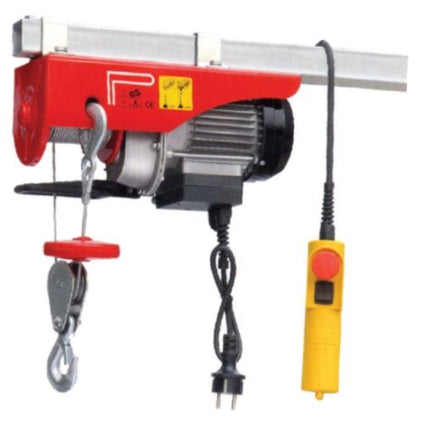 BESTO Electric Mini Winch PA100A-8 capacity 100/50KG wire diameter 2.5øwire length8M/4, speed 8/4(m/min), motor 180W, weight 4.8KG ,single-phase220V