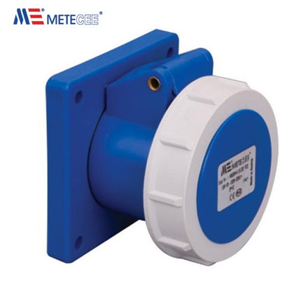 METE Flange Socket, Straight Type, 32A, 200-250V, 406516V