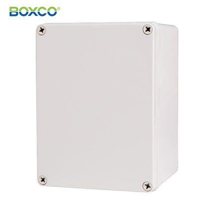 BOXCO Terminal Box, Plastic Enclosure, Bolt Type, ABS, Gray Cover BC-AGS-152013