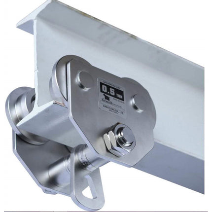 DAEKYUNG Stainless Steel Plain Trolley DPT-030-SS 3Ton, Ibeam size (100~150), 38KG