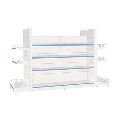 BESTO Hyper Gondola, 4-Tier, End Unit FHM-1054164-EWI