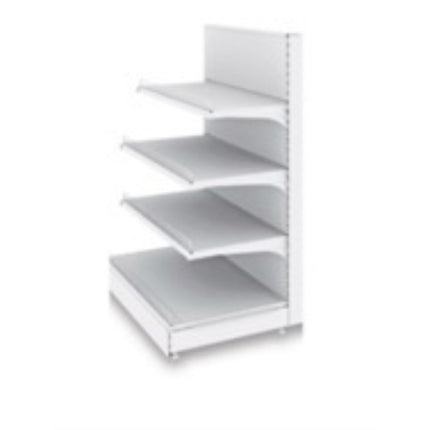 BESTO Hyper Gondola, 1-Tier, Wall Add-On FHM-0645171-CWI 600×450×1760×1steps(wall)