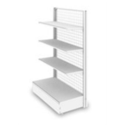 BESTO FG Gondola, 2-Tier, End Standalone (Wall Type) FFG-0945202-EWI-S 900*450*2000*2-tier End Standalone Type(Wall Type)