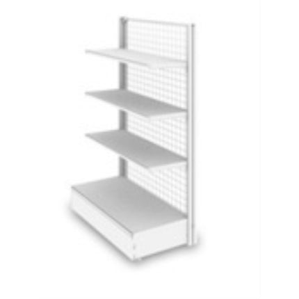 BESTO FG Gondola, 1-Tier, End Standalone (Wall Type) FFG-0945201-EWI-S 900*450*2000*1-tier End-Connected Type(Wall Type)