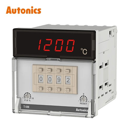 AUTONICS Temperature Controller, Digital Thumbwheel Switch Type T4M-B4RP0C-N
