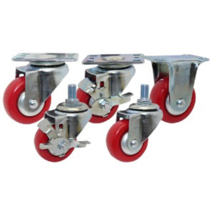 BESTO Green Cart Heavy-Duty Caster, Brake, 5" CASTER 5BK(40