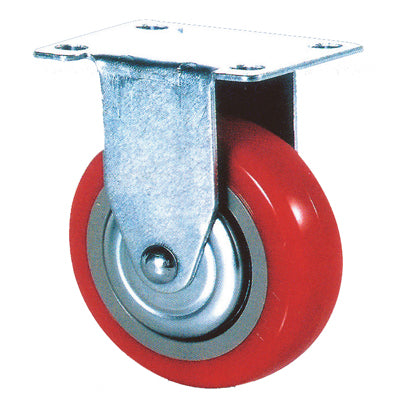 KYUNGCHANG Light-Duty Caster 2030R, Fixed, Economy, 3" CASTER 3R(32