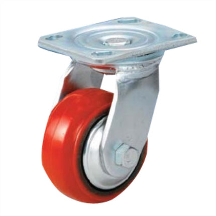 KYUNGCHANG Medium-Duty Caster 4060R, Fixed, Economy, 6" CASTER 6R(48