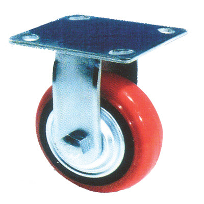 KYUNGCHANG Medium-Duty Caster 4330R, Fixed, Economy, 3" CASTER 3R(38