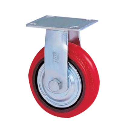 KYUNGCHANG Medium-Duty Caster 4340R, Fixed, Economy, 4" CASTER 4R(38