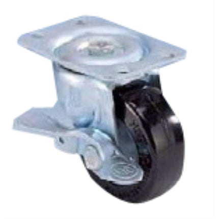 KYUNGCHANG General-Purpose Caster 1020BK, Brake, Standard, 2" CASTER 2BK(23