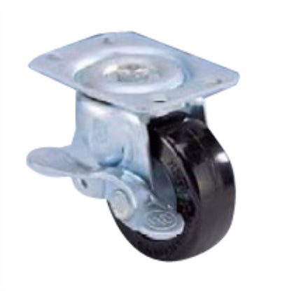 KYUNGCHANG General-Purpose Caster 1025BK, Brake, Standard, 2.5" CASTER 2.5BK(29