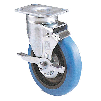 KYUNGCHANG Light-Duty Caster 2030BK, Brake, Standard, 3" CASTER 3BK(32