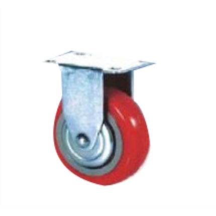 KYUNGCHANG Light-Duty Caster 2040R, Fixed, Standard, 4" CASTER 4R(32
