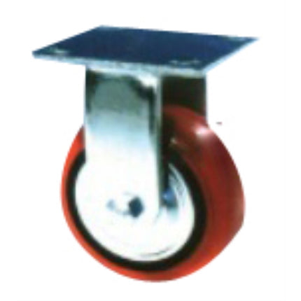 KYUNGCHANG Medium-Duty Caster 4040R, Fixed, Standard, 4" CASTER 4R(48