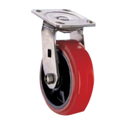 KYUNGCHANG Medium-Duty Caster 4060R, Fixed, Standard, 6" CASTER 6R(48