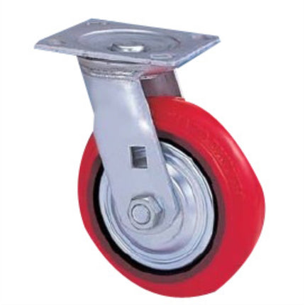 KYUNGCHANG Medium-Duty Caster 4330S, Swivel, Standard, 3" CASTER 3S(38