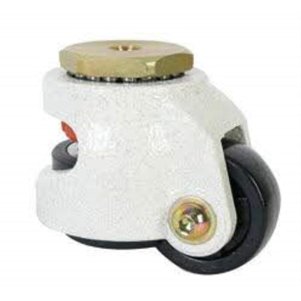 KYUNGCHANG Leveling Caster (Foot Master), Economy KC120S load capacity1000KG,total height121+15mm,turning radius91,tap size(M16xP2.0)