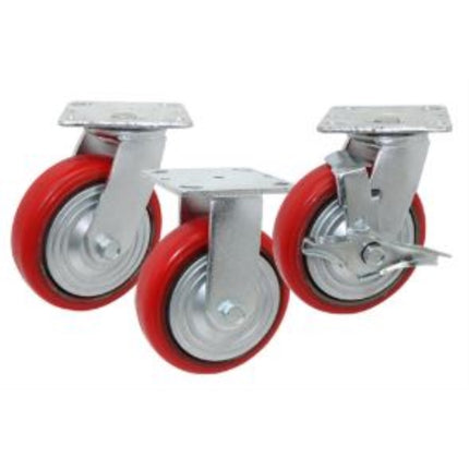 BESTO Heavy Duty Caster 6 Inch Fixed BS-0224 wheel width 48mm