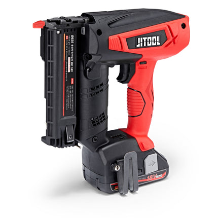 JEIL TACKER Cordless Nailer Set (Bare Tool + 18V 2.0Ah Battery, Charger, Safety Glasses, Wrench) B635