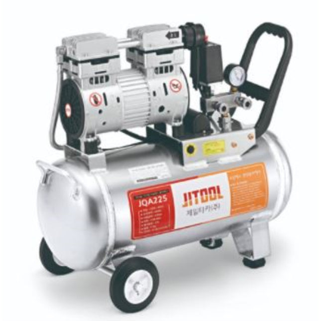 JEIL TACKER Aluminum Low-Noise Air Compressor JQA225 860W,25L,156L/min,17KG(boxed)