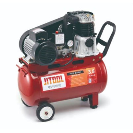 JEIL TACKER Steel Tank Oil-Type Air Compressor JCS35-40 3.5HP,40L,RPM1083,245L/mIn,40KG