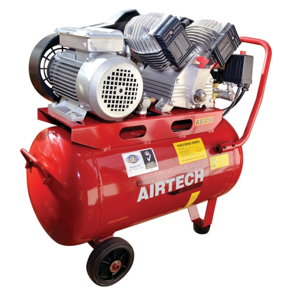 BESTO Air Compressor (Belt Type) AT-3540S 3.5HP/2.6kw 318L/min 40L 220V 38kg 600x340x640mm (1-port coupler 2pcs)