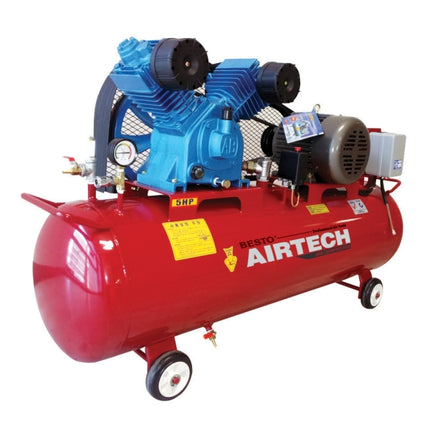 BESTO Air Compressor (Industrial) AT-30120S 3HP/2.2Kw 371L/min 600prm 120L 55KG 1360X350X740 // 3-phase(220,380V)