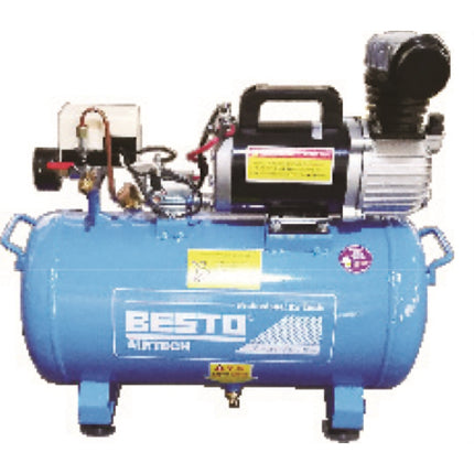 BESTO DC Air Compressor (Oil Type) AT-125DC24 1HP/0.75kw 25L 21kg 24V
