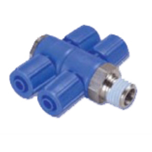 SANG-A Two-Touch Fitting SA-PHT08-01(2 8x1/8 (x5 pack)