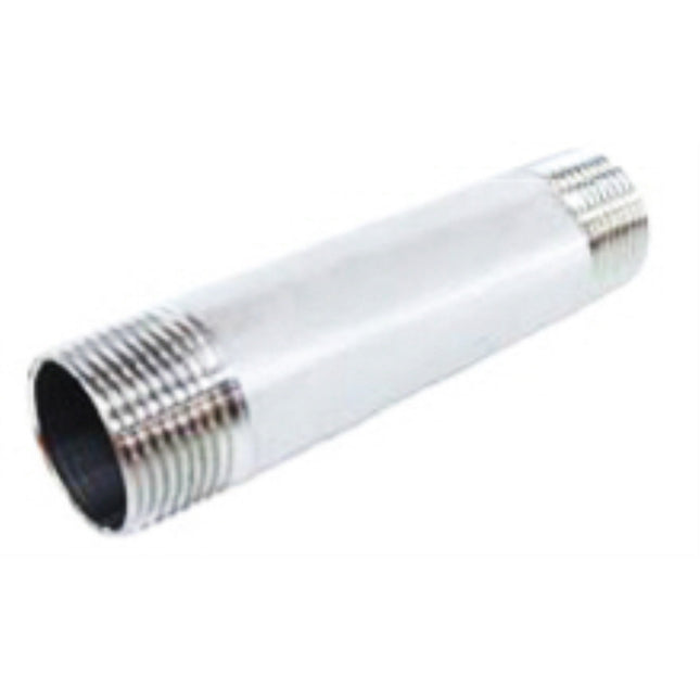 SANG-A Stainless Steel Pipe Fitting, Long Nipple SA-SLN1/8 6A (x10 pack)